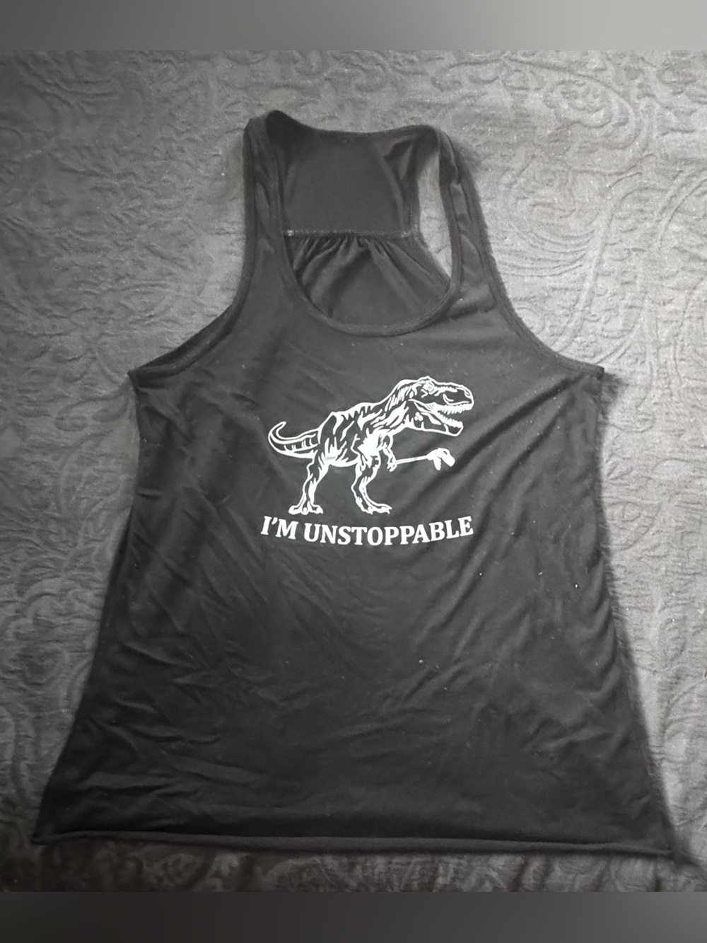 Constantly Varied Gear I’m Unstoppable Dinosaur Women’s XXL Tank Top